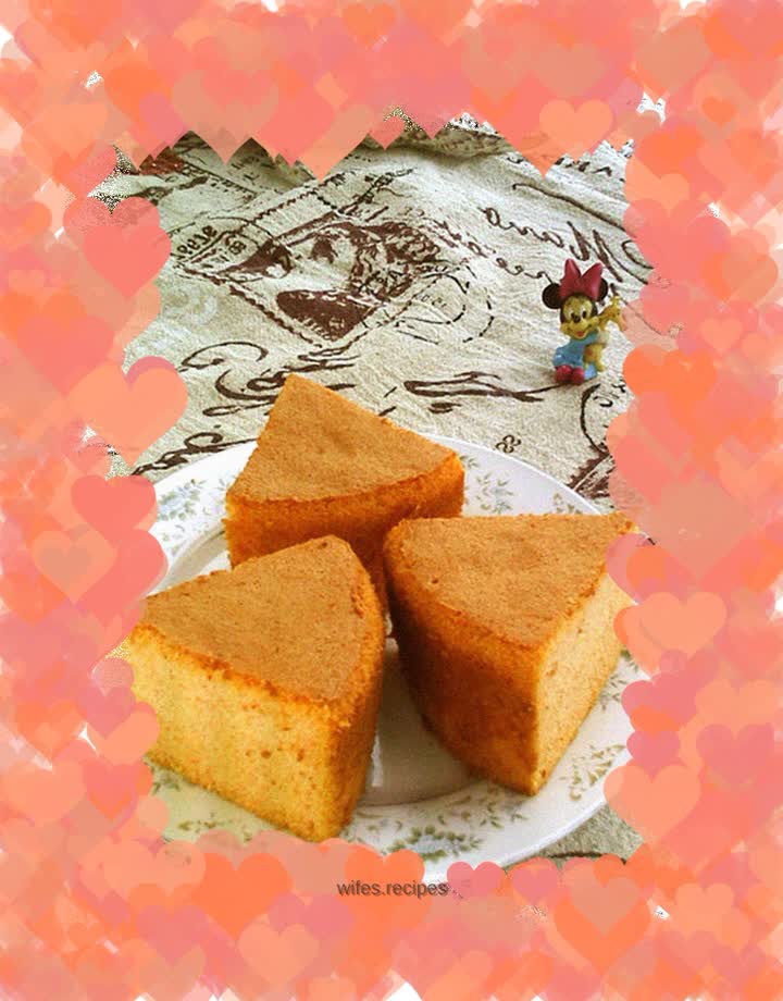 Lycopene chiffon cake