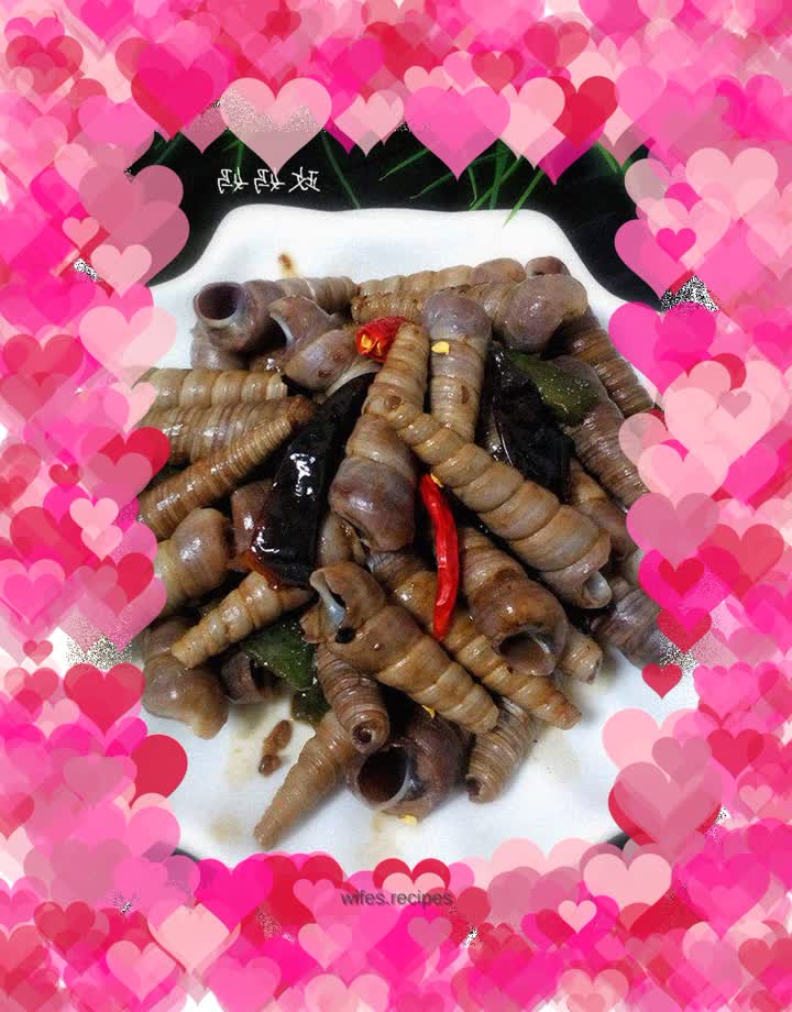 Braised snails in soy sauce