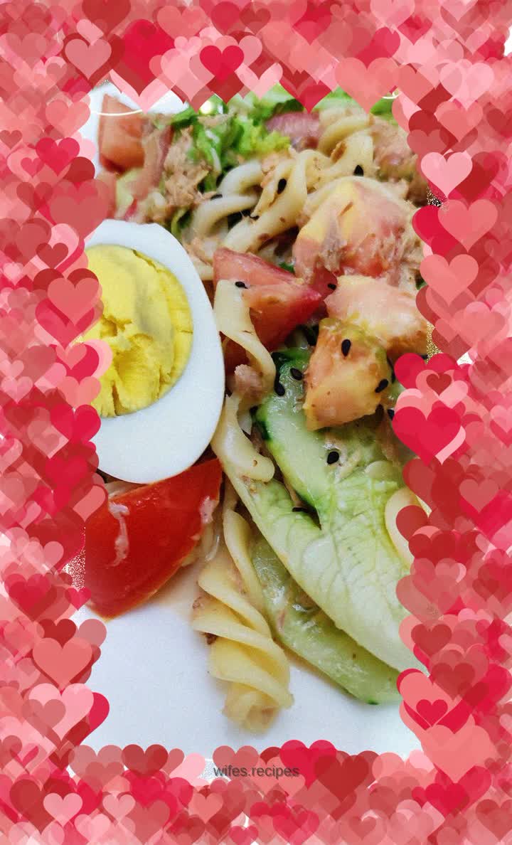 Low-fat lettuce salad