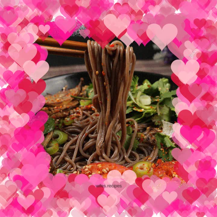 Miso beef whole wheat noodles