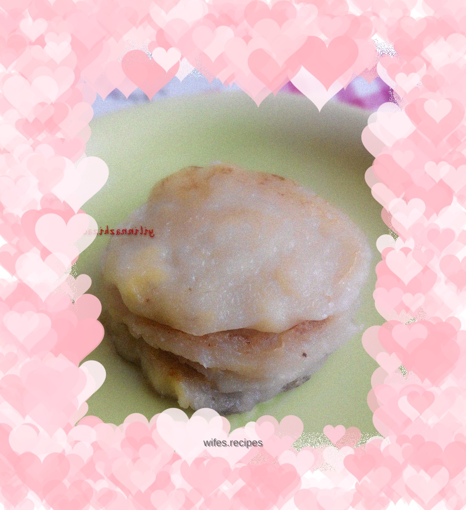 Banana mashed cake
