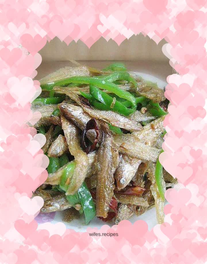 Spicy fried dried fish
