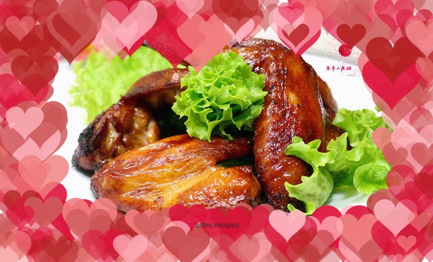 Air fryer grilled chicken wings