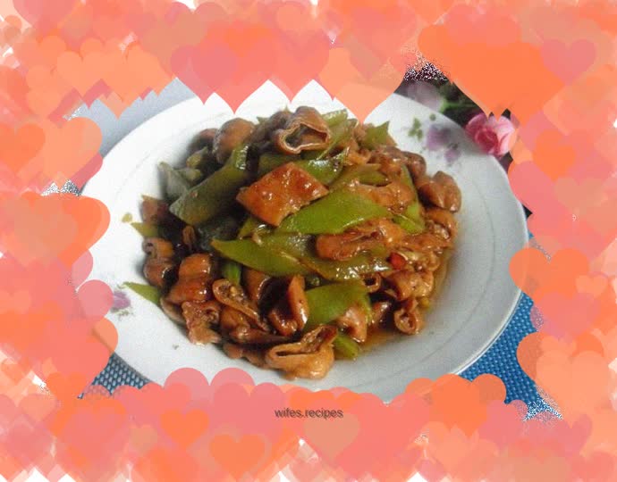 Stir-fried Lettuce Sausage