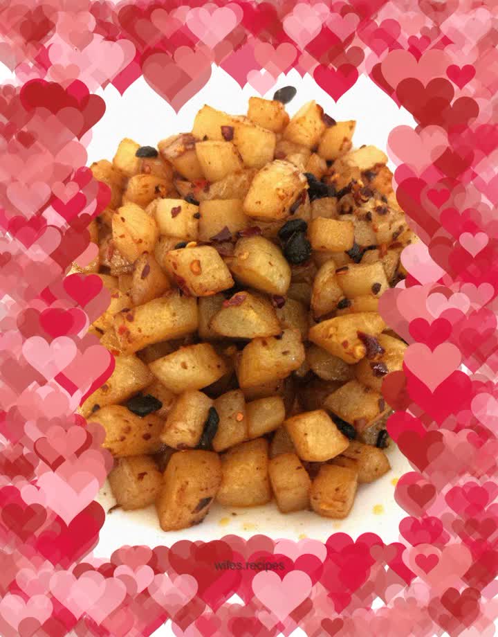 Laoganma Stir-fried diced radish with black bean sauce