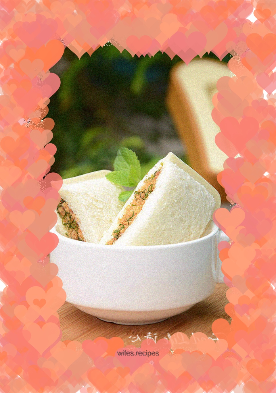 【Meat floss sandwich】