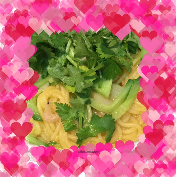 Special yellow noodles