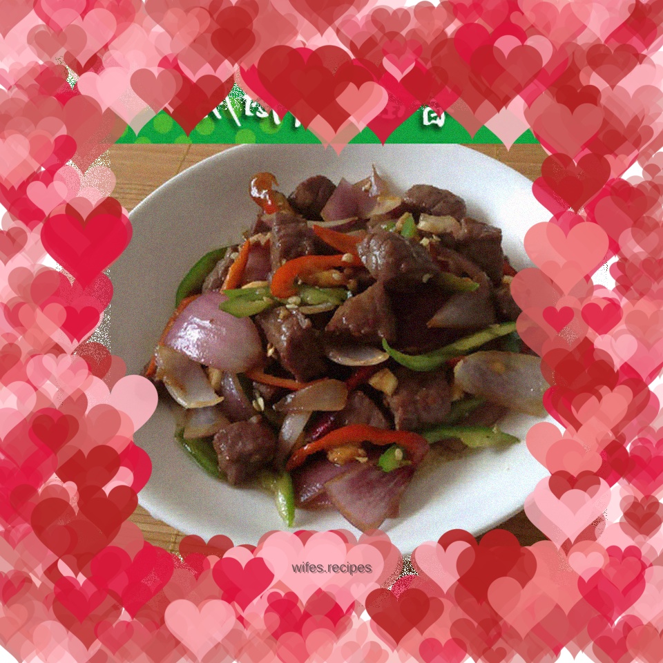 Braised beef