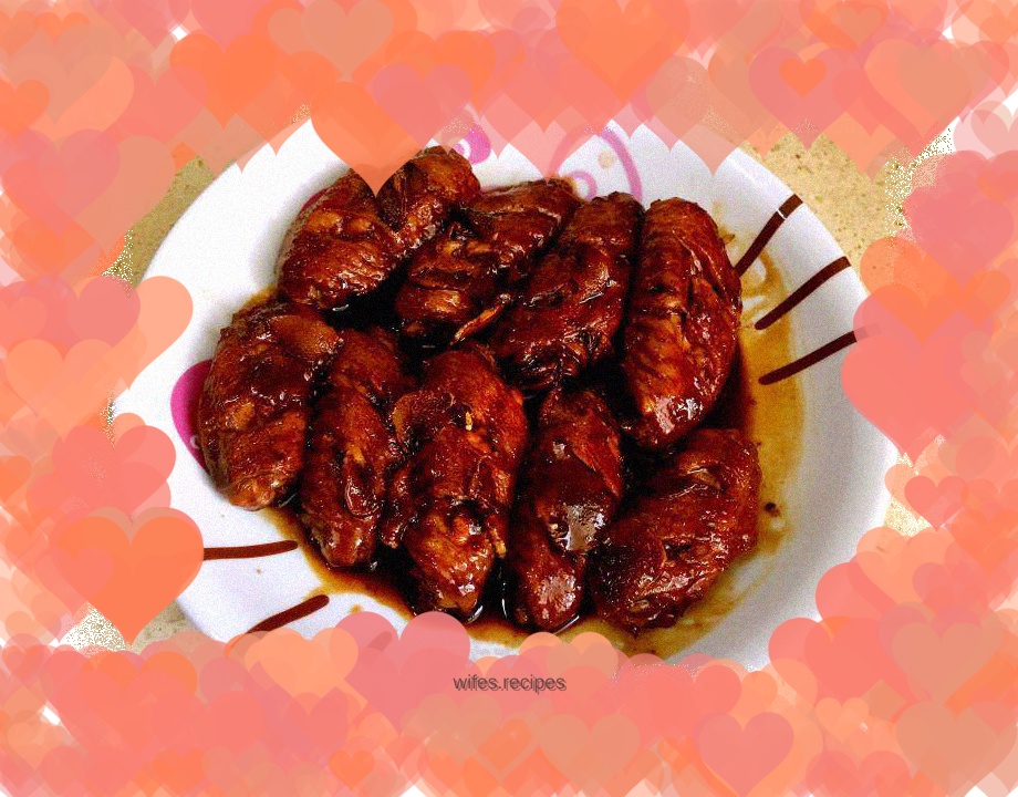 Ginger Coke Chicken Wings