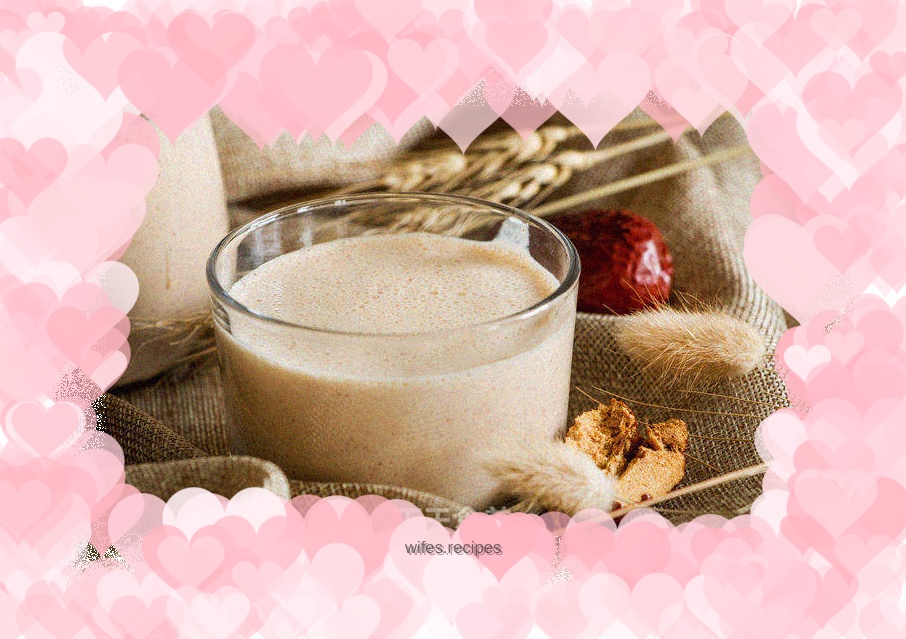 Peanut milk that can warm you all autumn