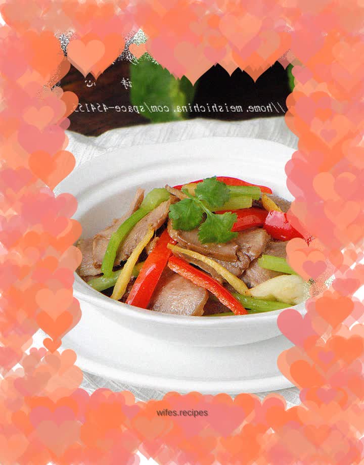 【Stir-fried pork tongue】---- Kuaishou home cooking