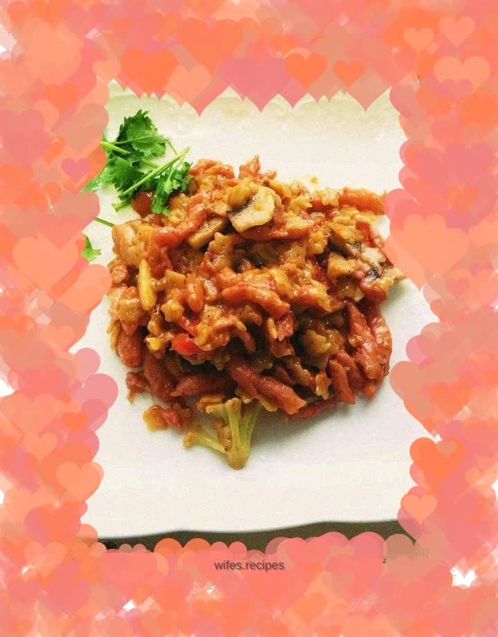 Black pepper chicken fillet pasta