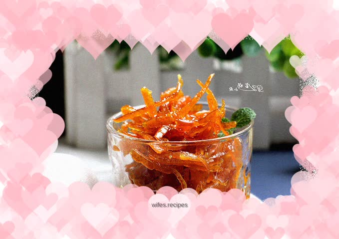 Candied orange peel