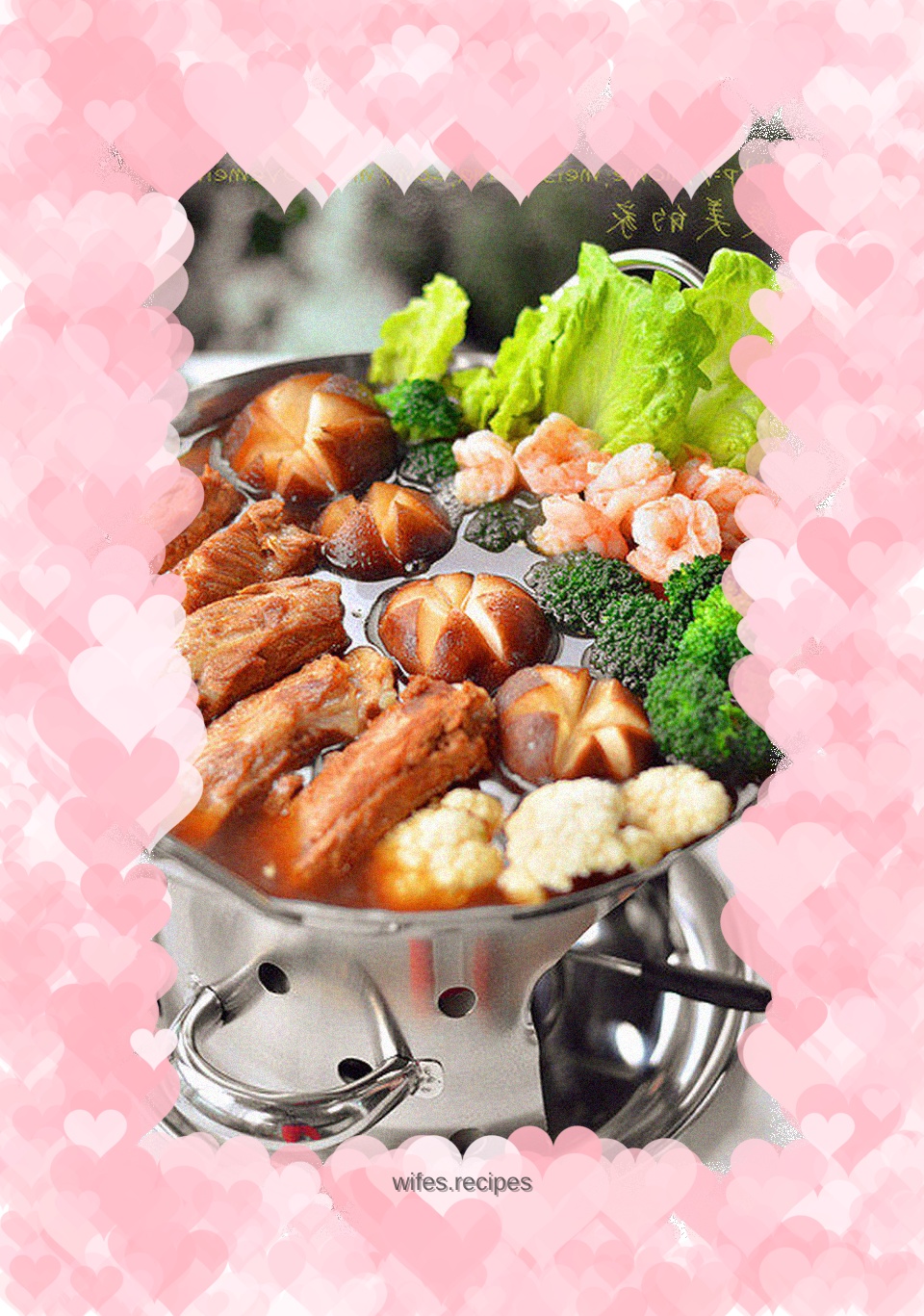 The hot pot with rich soup and meat flavor is more delicious-----pork chop hot pot