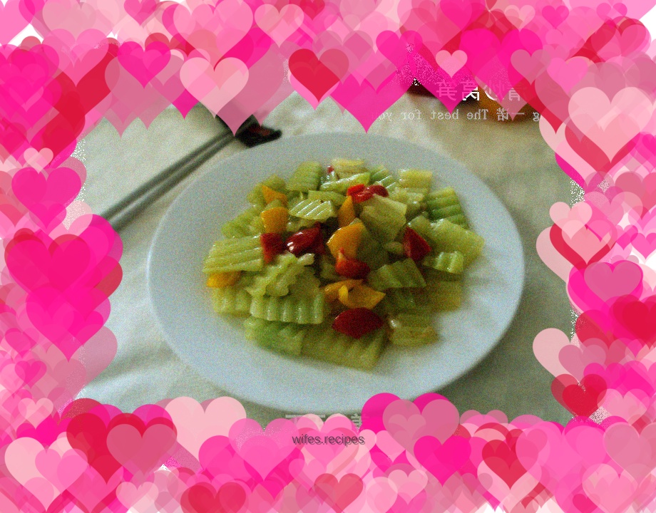 Stir-fried lettuce