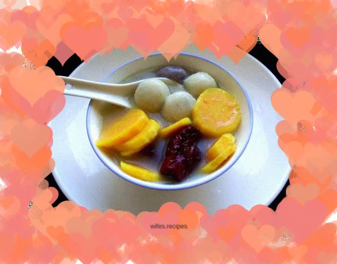 Sweet Potato Rice Balls