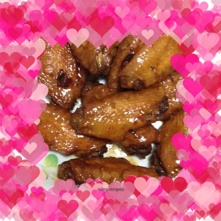 Braised chicken wings