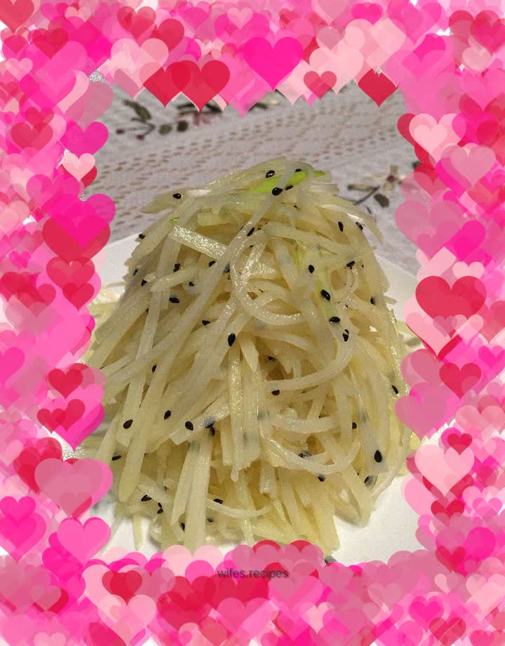 Cold Shredded Potatoes