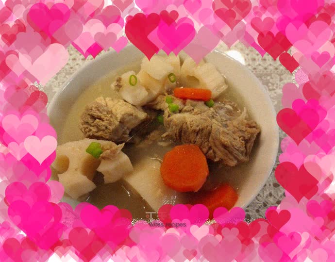 Lotus Root Pork Ribs Soup