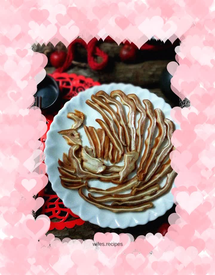 Happiness is just a short distance home-Phoenix Returns to its Nest-Braised Pig Ears