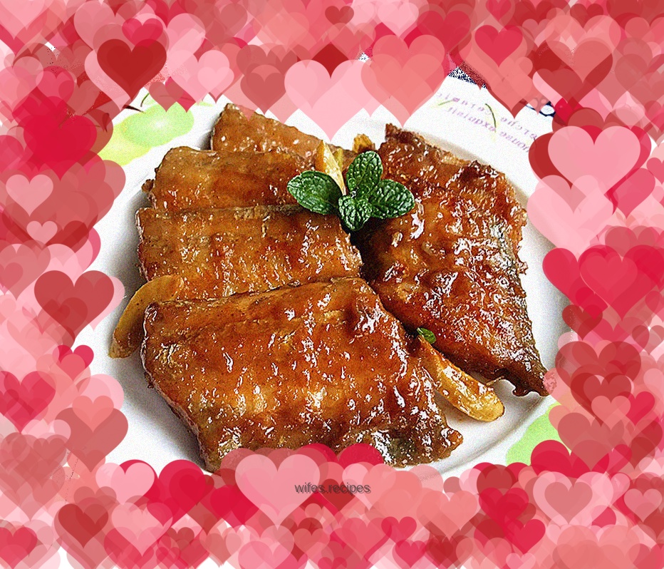 Baked Hairtail with Japanese Salad Sauce