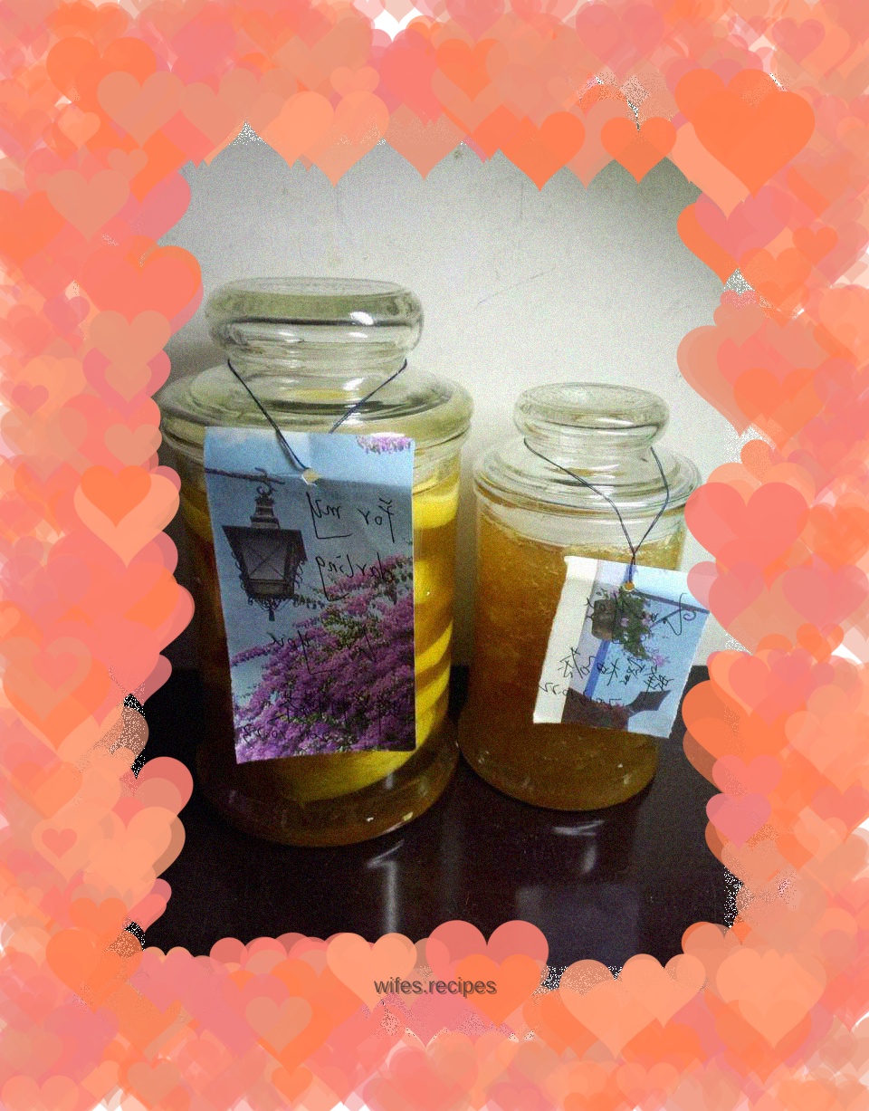 Honey grapefruit tea