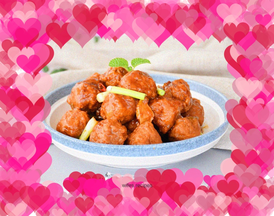 【Shandong】Sweet and sour beef meatballs