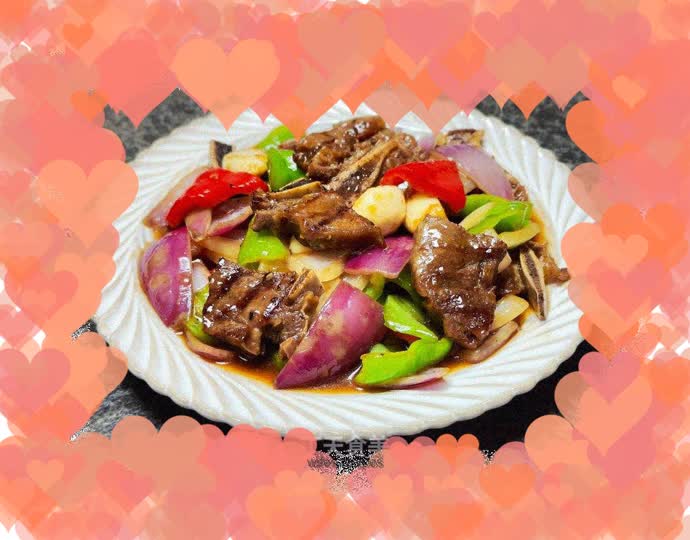 Black pepper beef ribs