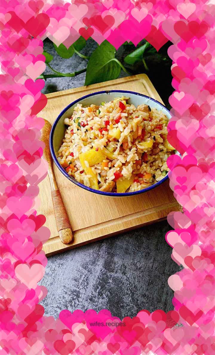 Assorted soy sauce fried rice