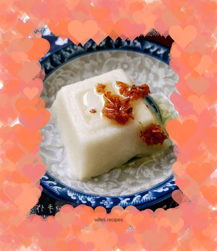 【Jiangsu】Osmanthus square cake (high)