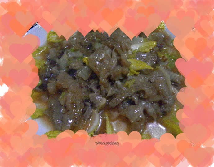 Cantonese Braised Baby Cabbage