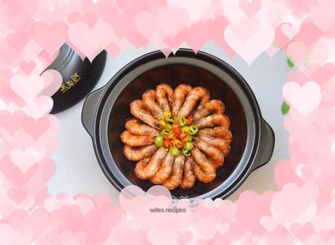 Black pepper dry pot shrimp