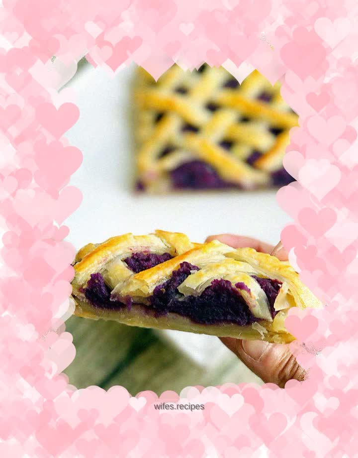 Crispy Purple Potato Pie