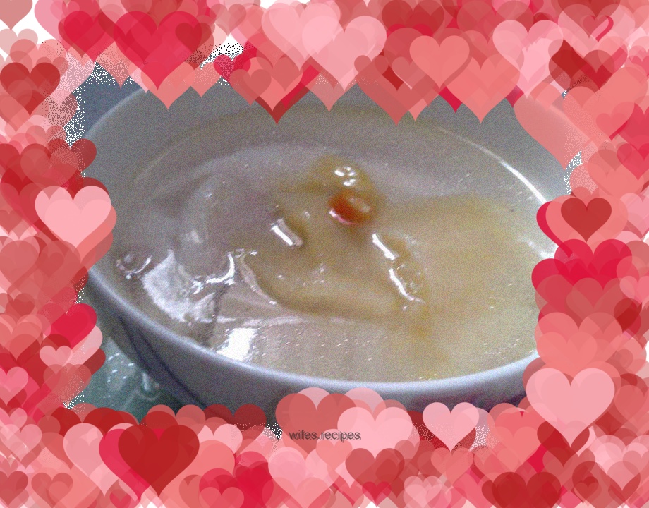 Dog belly fish and pickle soup