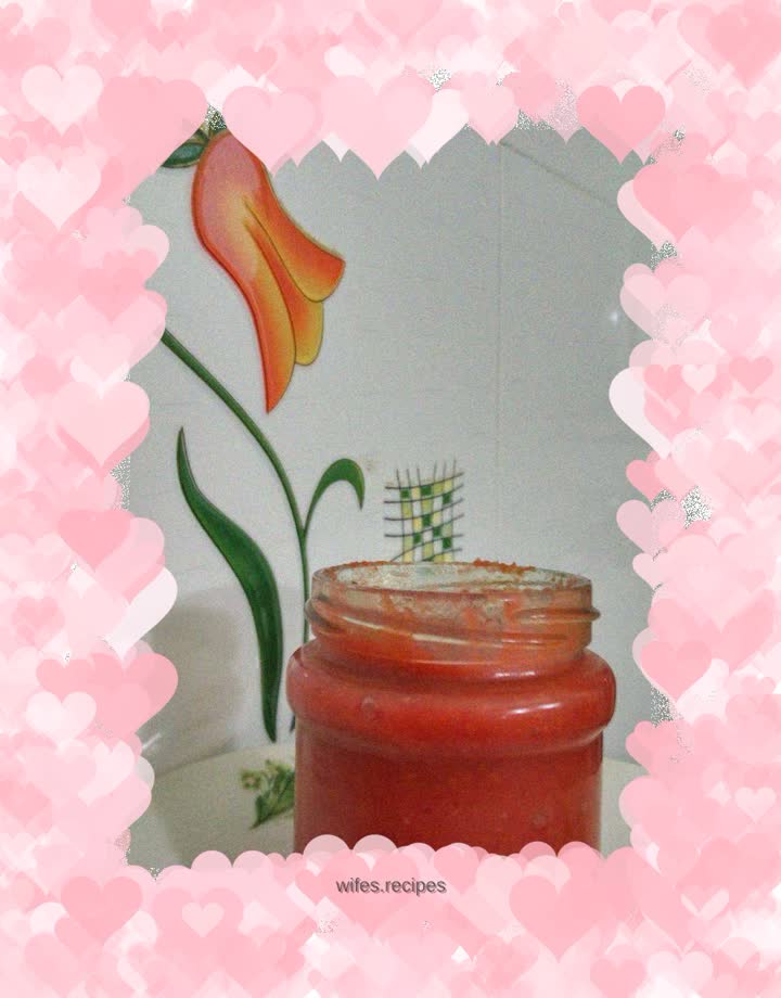 Pure hawthorn sauce