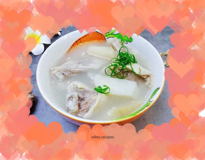 Duck Wings and Carrot Soup