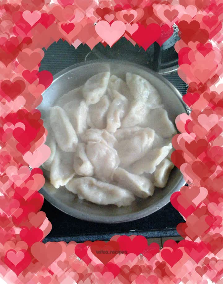 Winter melon cooked meat dumplings