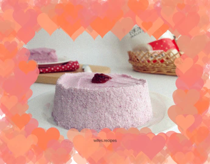 Purple Sweet Potato Pancake