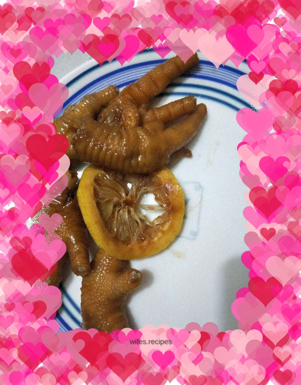 Lemon Chicken Feet