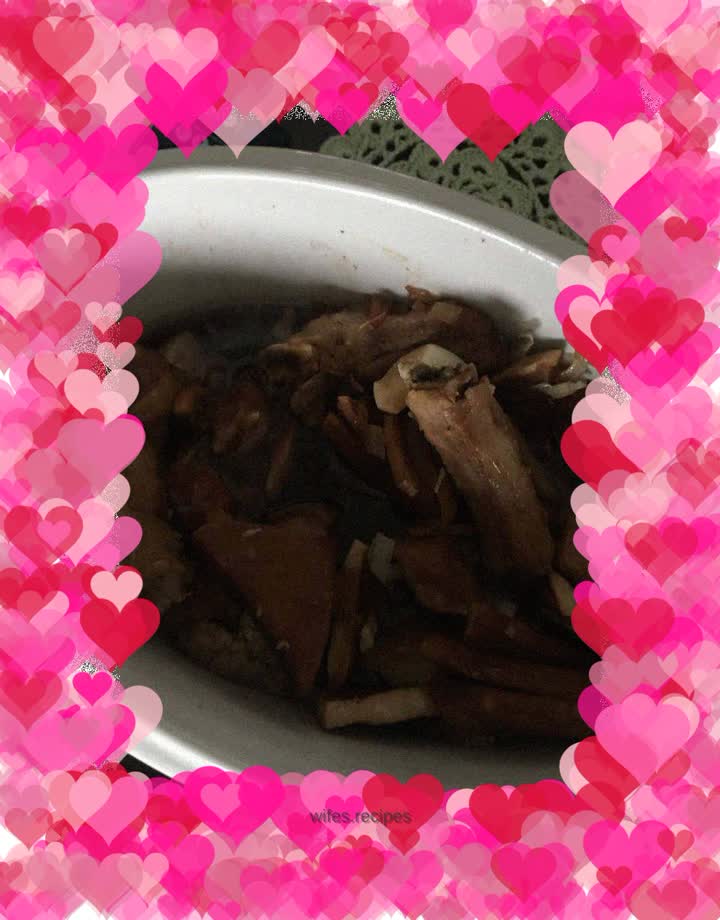 Pork belly and steamed tofu