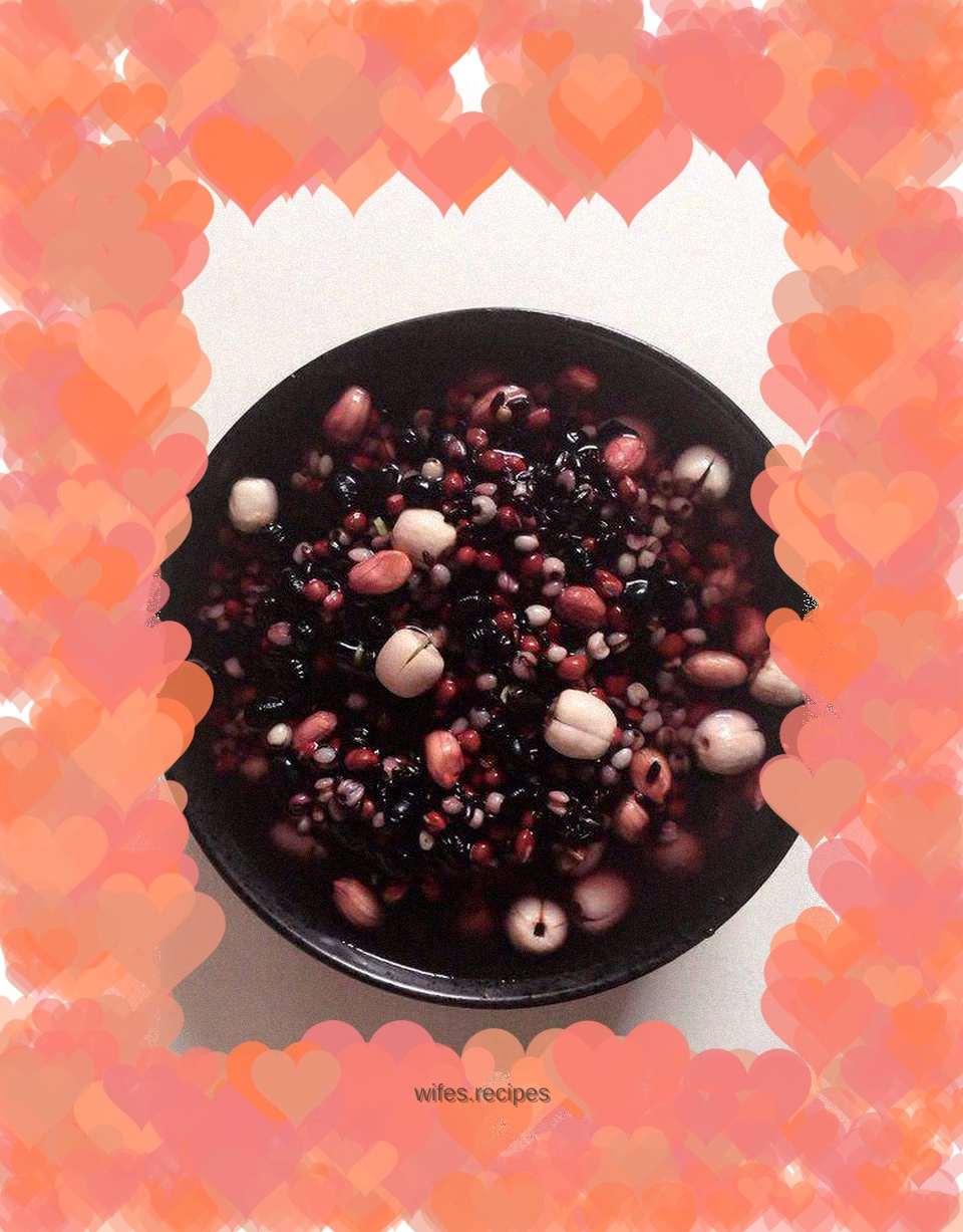 Whole grain brown sugar porridge