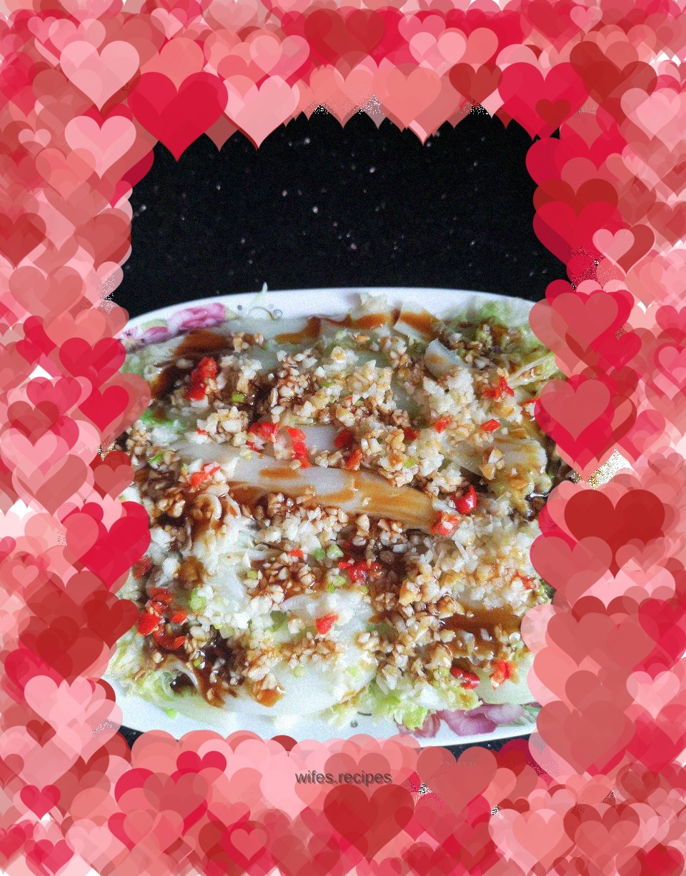 Garlic Vermicelli and Baby Cabbage