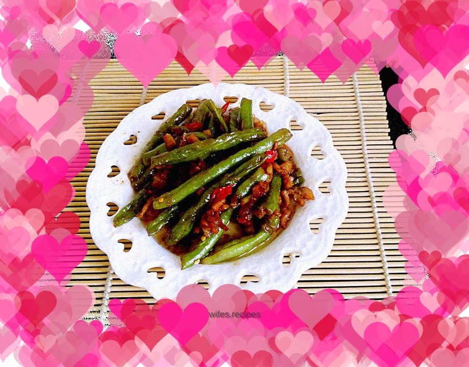 Stir-fried green beans