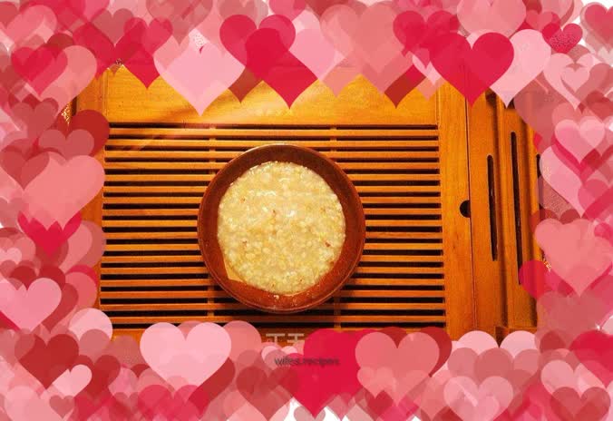 Yam and carrot porridge