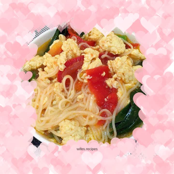 Tomato and egg noodles
