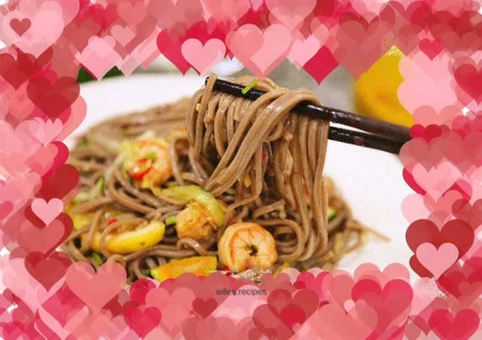 Hot and sour buckwheat noodles - a must-have for losing weight in summer