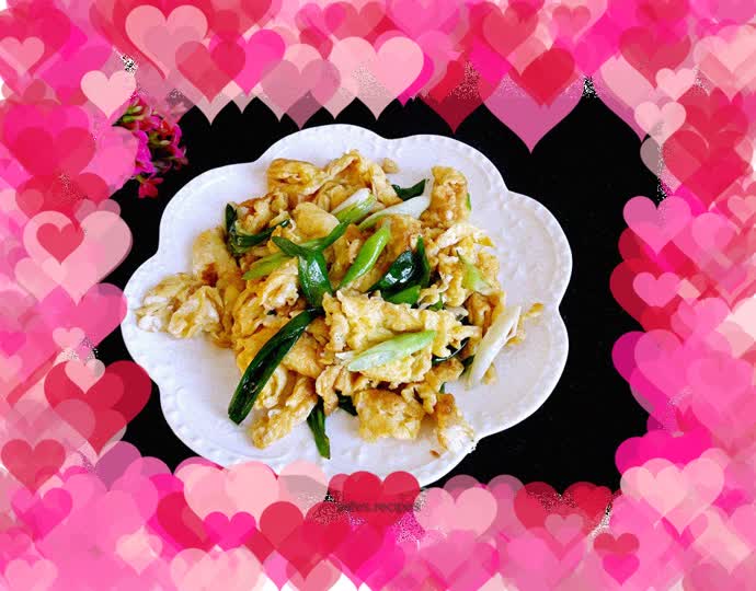 【Northeast】Fried eggs with green onions