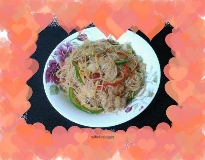 Newly Fried Hutou Rice Noodles