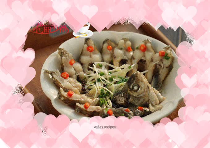 Open tail Wuchang fish