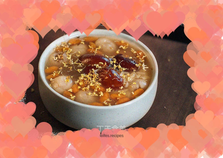 【Komori’s Mom’s Recipe】Beauty Red Date, Longan, Wolfberry and Wine Soup